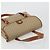 Céline Borsa CELINE Macadam Canvas PVC Beige Oro Auth 190386 D'oro - vista 6