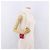 CHANEL Chain Pouch Cotton Pink Gold CC Auth mr2713 Rosa D'oro - vista 22