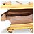 FENDI Handtasche Canvas 2way Gelbgold Authentisch 190664A Golden - Ansicht 11