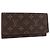 LOUIS VUITTON Monogram Porte En 3 Cartes Credit Wallet M61818 LV Auth BA13876V