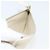 BALENCIAGA Fragment Case Leather Ivory Silver 810902 Auth 191382V Prata Cru - vista 20