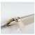 BALENCIAGA Fragment Case Leather Ivory Silver 810902 Auth 191382V Prata Cru - vista 8