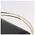 Céline Borsa CELINE in pelle vernice Nero Oro Auth 190425A D'oro - vista 14