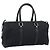 Borsa Boston GUCCI GG Canvas Nera Oro 000 0846 Auth fm5397V Nero D'oro