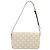Céline Borsa a Spalla CELINE Triomphe in Pelle Bianco Oro Auth BA13935M D'oro - vista 2