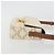 Céline Borsa a Spalla CELINE Triomphe in Pelle Bianco Oro Auth BA13935M D'oro - vista 3