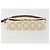 Céline Borsa a Spalla CELINE Triomphe in Pelle Bianco Oro Auth BA13935M D'oro - vista 5