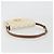 Céline Borsa a Spalla CELINE Triomphe in Pelle Bianco Oro Auth BA13935M D'oro - vista 7