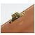 Céline Borsa a Spalla CELINE Triomphe in Pelle Bianco Oro Auth BA13935M D'oro - vista 9