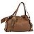 Borsa Tote in Pelle Miu Miu Marrone Auth 187989V