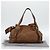 Borsa Tote in Pelle Miu Miu Marrone Auth 187989V - vista 12