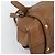 Borsa Tote in Pelle Miu Miu Marrone Auth 187989V - vista 16