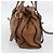 Borsa Tote in Pelle Miu Miu Marrone Auth 187989V - vista 4