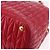 Borsa a mano Miu Miu Matelasse in pelle 2way Rosso Oro Auth BA13893V D'oro - vista 16