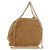 Autre Marque Borsa a Spalla Stella MacCartney Chain Falabella Bore 2way Brown Gold Auth 190391V Marrone D'oro