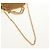 Autre Marque Borsa a Spalla Stella MacCartney Chain Falabella Bore 2way Brown Gold Auth 190391V Marrone D'oro - vista 9