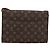 LOUIS VUITTON Borsa a Spalla Monogram Bordeaux 27 M51797 LV Auth bs35967 Monogramma - vista 2