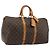 LOUIS VUITTON Monogram Keepall 45 Boston Bag M41428 LV Auth 187867A Monogramma