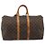 LOUIS VUITTON Monogram Keepall 45 Boston Bag M41428 LV Auth 187867A Monogramma - vista 2