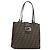 FENDI Zucca Canvas Mamma Baguette Tote Bag Marrone Nero Aut 190385