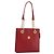 Borsa a Spalla MCM in Pelle Rossa e Oro Auth ar14008 Rosso D'oro