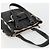 Borsa a Spalla BURBERRY Nova Check in Pelle e Tela Beige Nero Auth bs35984A - vista 6