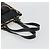 Borsa a Spalla BURBERRY Nova Check in Pelle e Tela Beige Nero Auth bs35984A - vista 7