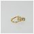 Anello LOUIS VUITTON Bergvale Inclusion Fawn in metallo Oro M65539 LV Auth BA13861V - vista 5