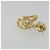 Anello LOUIS VUITTON Bergvale Inclusion Fawn in metallo Oro M65539 LV Auth BA13861V - vista 6