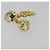 Anello LOUIS VUITTON Bergvale Inclusion Fawn in metallo Oro M65539 LV Auth BA13861V - vista 7
