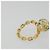 Anello LOUIS VUITTON Bergvale Inclusion Fawn in metallo Oro M65539 LV Auth BA13861V - vista 8