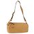 Borsa a Spalla in Pelle Beige Oro PRADA Auth gh2210A D'oro