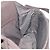 Borsa a Spalla Miu Miu Jersey di Cotone Marrone Argento Auth 191297A - vista 20