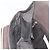 Borsa a Spalla Miu Miu Jersey di Cotone Marrone Argento Auth 191297A - vista 21