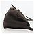 Borsa a Spalla Miu Miu Jersey di Cotone Marrone Argento Auth 191297A - vista 3