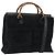 Borsa GUCCI Bamboo scamosciata 2way Nero Oro 002 2855 Auth ka5206 D'oro