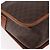 Céline Borsa a tracolla CELINE Macadam PVC Pelle Marrone Oro Auth 191021 D'oro - vista 17