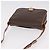 Céline Borsa a tracolla CELINE Macadam PVC Pelle Marrone Oro Auth 191021 D'oro - vista 6