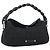 Borsa Salvatore Ferragamo Gancini in Cotone Nero Argento Auth BA13932A