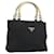 Borsa PRADA Nylon Nero Oro Auth ar14012 D'oro
