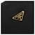 Borsa PRADA Nylon Nero Oro Auth ar14012 D'oro - vista 17