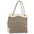 Borsa Tote GUCCI GG Canvas Beige Oro 109141 Auth mr2652 D'oro