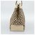 Borsa Tote GUCCI GG Canvas Beige Oro 109141 Auth mr2652 D'oro - vista 3
