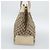 Borsa Tote GUCCI GG Canvas Beige Oro 109141 Auth mr2652 D'oro - vista 4