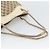Borsa Tote GUCCI GG Canvas Beige Oro 109141 Auth mr2652 D'oro - vista 7
