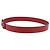 GUCCI Interlocking G Gürtel Leder 43.7" Rot Silber 546389 Auth BA13818V - Ansicht 3