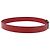 GUCCI Interlocking G Gürtel Leder 43.7" Rot Silber 546389 Auth BA13818V - Ansicht 4