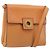 Céline Borsa a Spalla CELINE Circle in Pelle Arancione Oro Auth 190471A D'oro