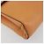 Céline Borsa a Spalla CELINE Circle in Pelle Arancione Oro Auth 190471A D'oro - vista 14