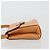 Céline Borsa a Spalla CELINE Circle in Pelle Arancione Oro Auth 190471A D'oro - vista 4